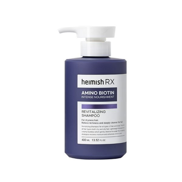 1742719142884heimish-rx-amino-biotin-intense-nourishment-revitalizing-shampoo-400ml.jpg Heimish RX Amino Biotin Intense Nourishment Revitalizing Shampoo 400ml - Image 1
