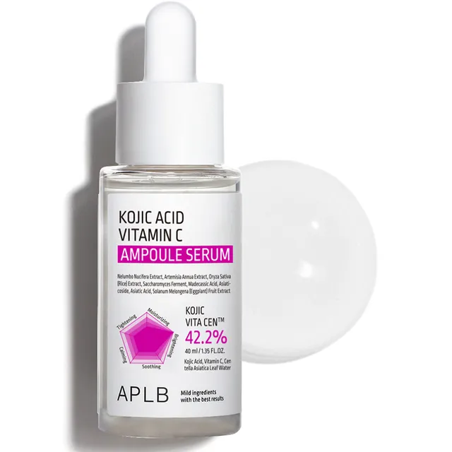 1756267875858aplb-kojic-acid-vitamin-c-ampoule-serum-40ml.webp APLB Kojic Acid Vitamin C Ampoule Serum 40ml - Image 1