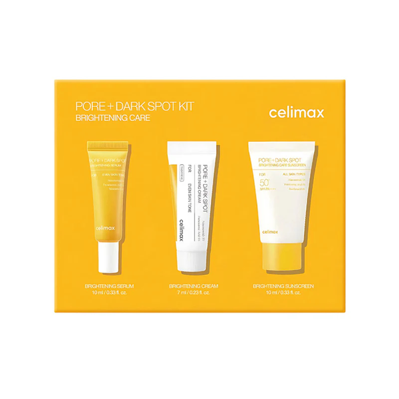 1770353384689celimax-pore-dark-spot-brightening-kit-3-items.jpg Celimax Pore + Dark Spot Brightening Kit (3 Items) - Image 1
