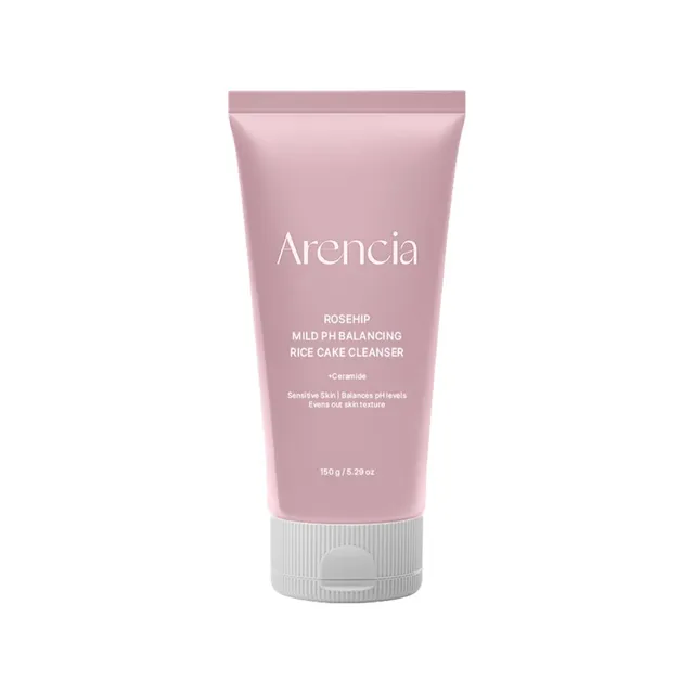1770613022112arencia-rosehip-mild-ph-balancing-rice-cake-cleanser-150g.webp Arencia Rosehip Mild PH Balancing Rice Cake Cleanser 150g - Image 1