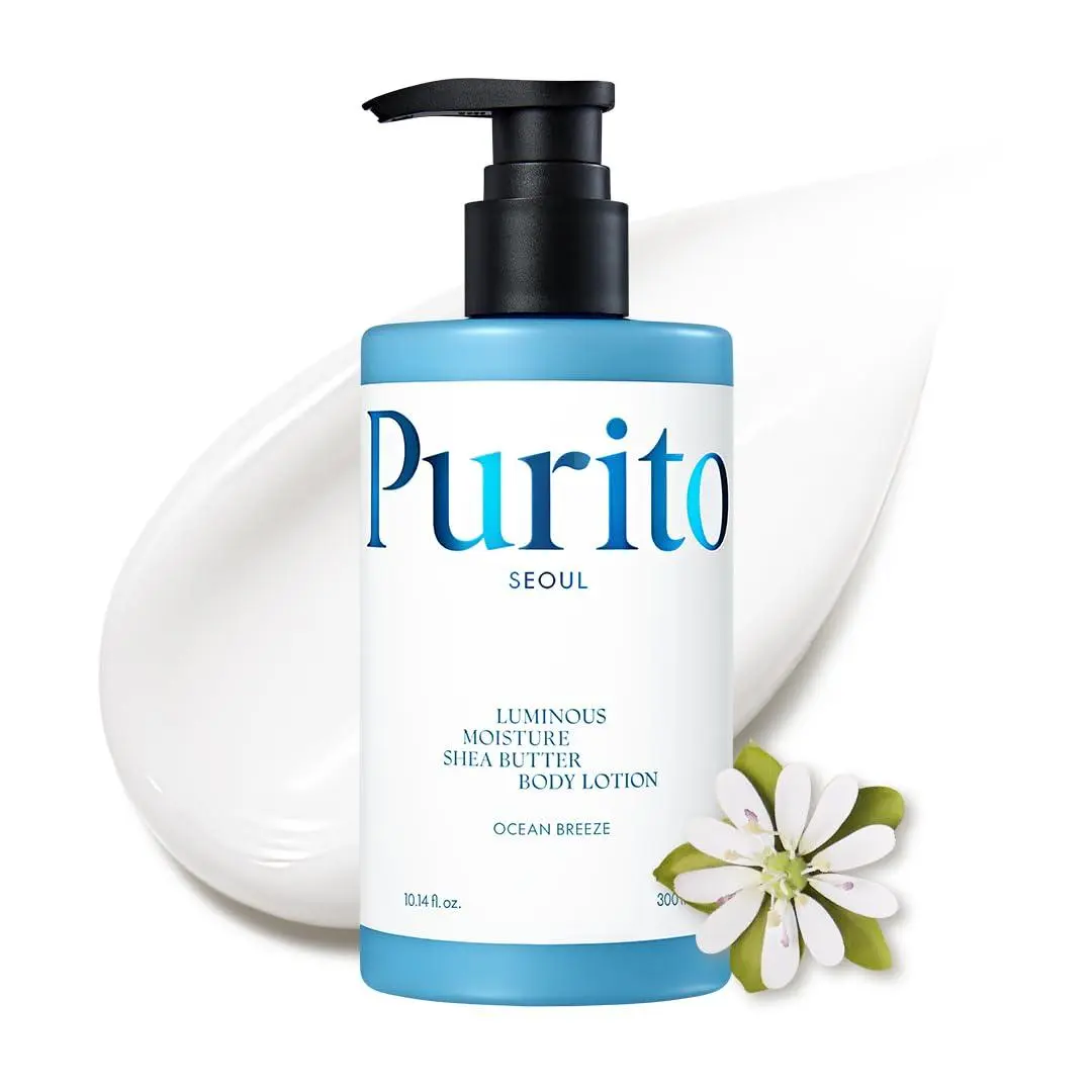1771310610792purito-luminous-moisture-shea-butter-body-lotion-ocean-breeze-300ml.webp PURITO Luminous Moisture Shea Butter Body Lotion (Ocean Breeze) - 300ml - Image 1